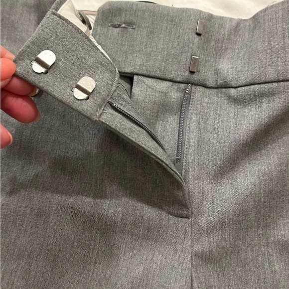 LOFT Gray Zoe straight Leg Trouser Pants Size 6 NEW WITH TAGS - Picture 7 of 13